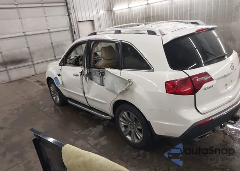 2012 Acura Mdx Advance Package из США, поврежденный, VIN 2HNYD2H8XCH517619